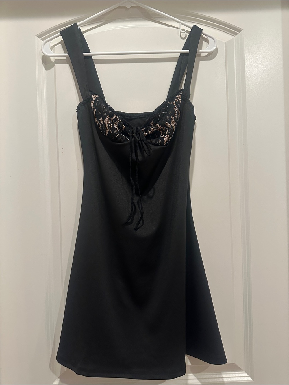 Allure- Black Mini Dress, small